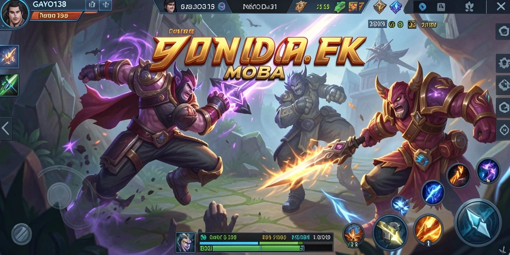 Tampilan gameplay seru dalam pertempuran tim GAYO138.