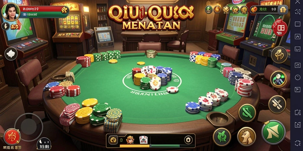 Screenshot gameplay QiuQiu IDRRP yang menarik